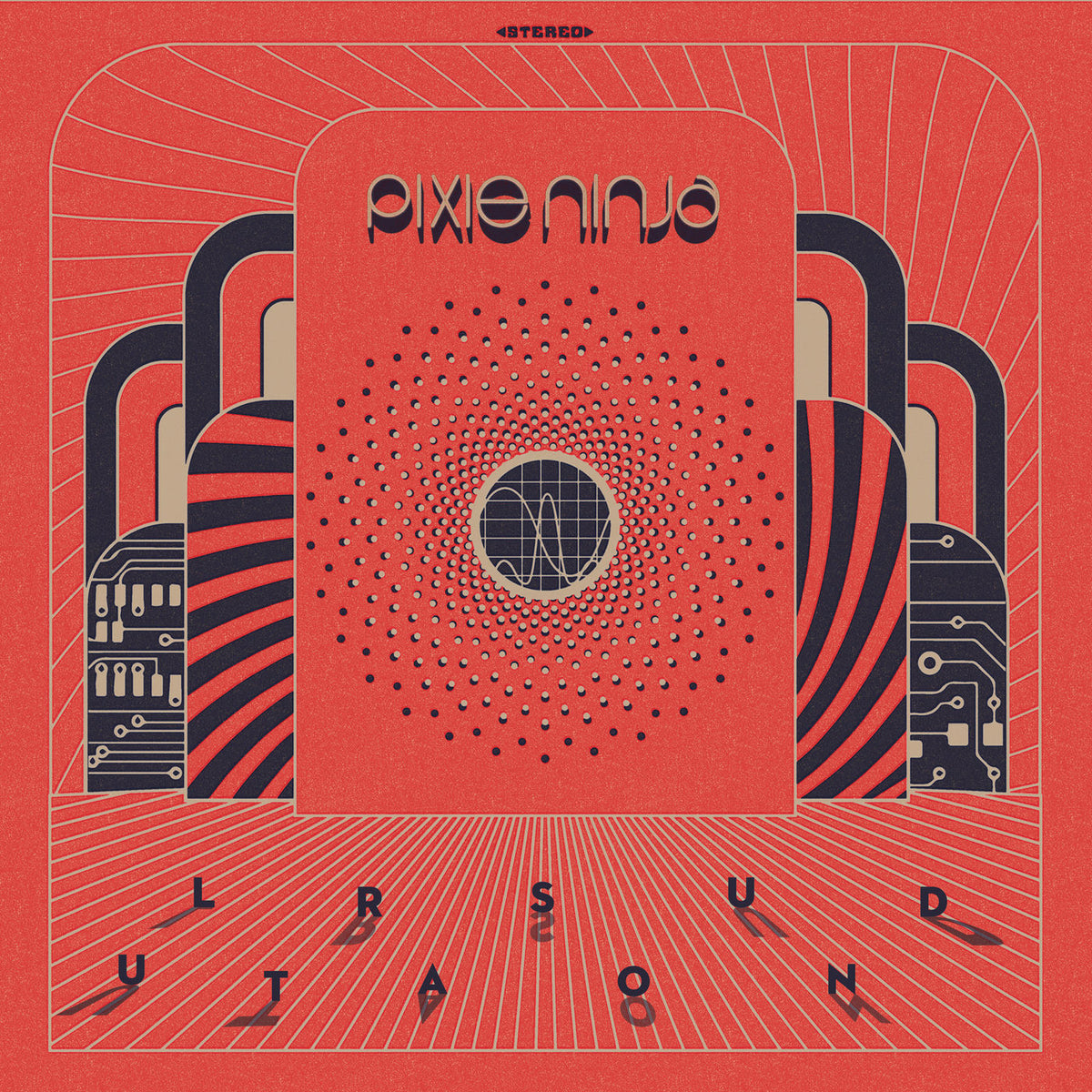Pixie Ninja – Ultrasound vinyl record cover