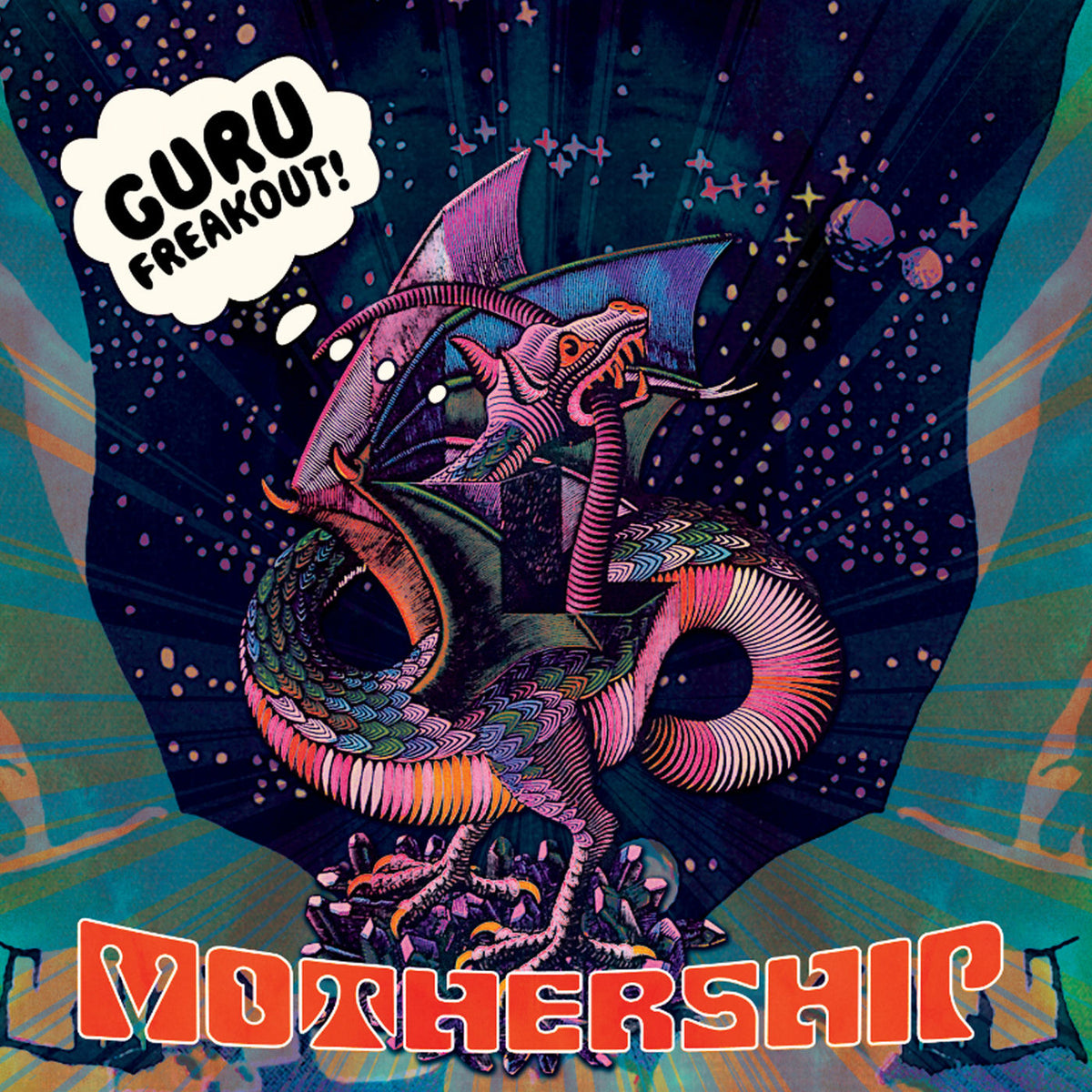 Guru Freakout – Mothership vinyl cover