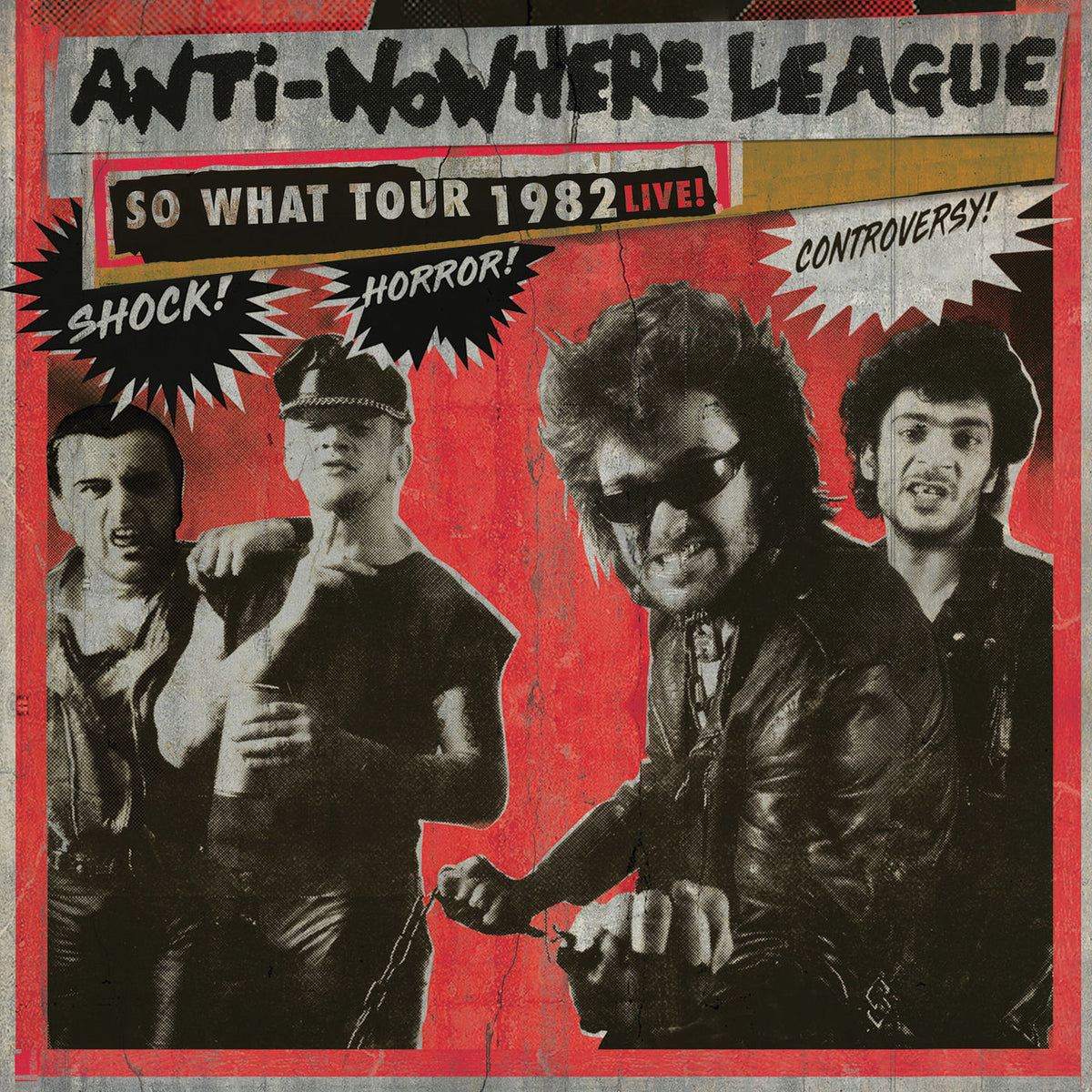 Anti-Nowhere League – So What Tour 1982 Live — record image 1