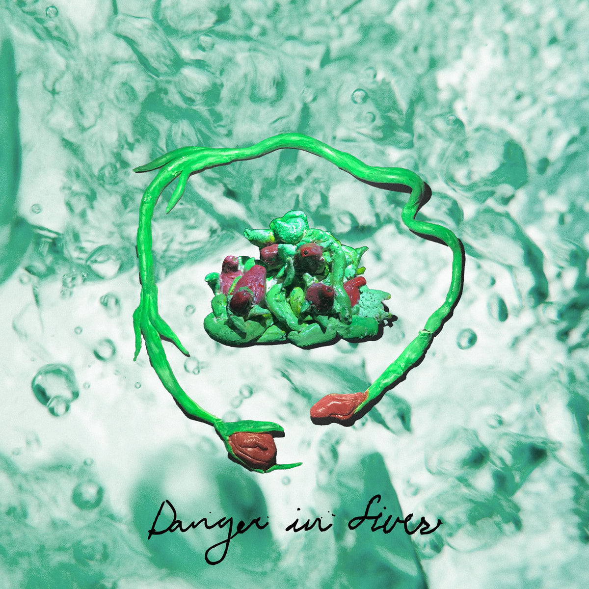 Wombo – Danger in Fives vinyl record cover