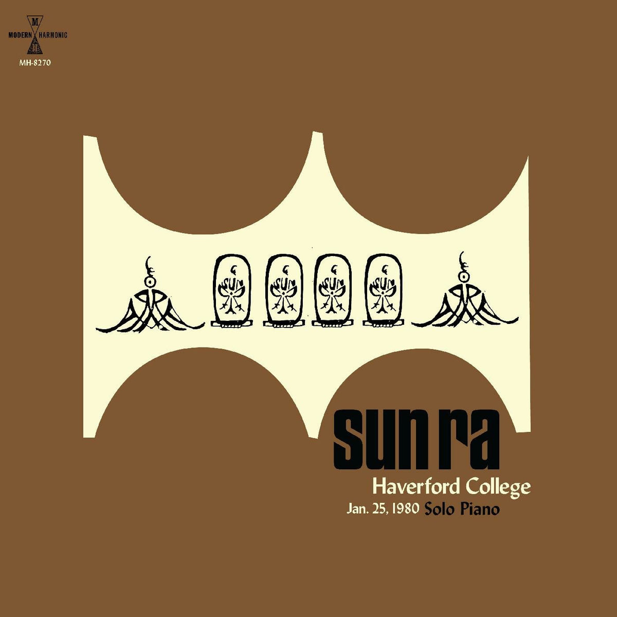 Sun Ra – Haverford College, Jan. 25th, 1980 (Solo Rhodes Piano) vinyl cover