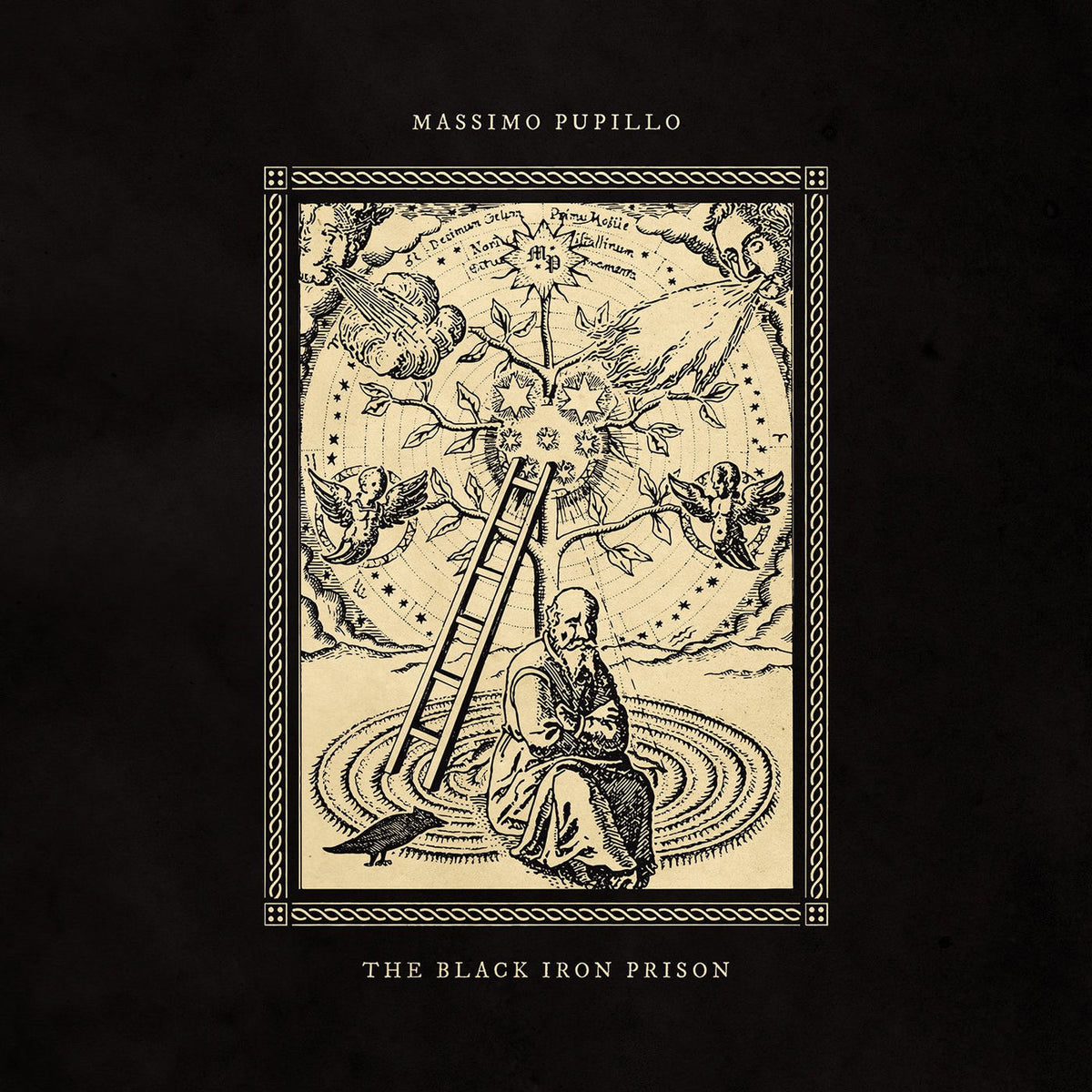 Massimo Pupillo – The Black Iron Prison (Coloured Vinyl) vinyl record cover