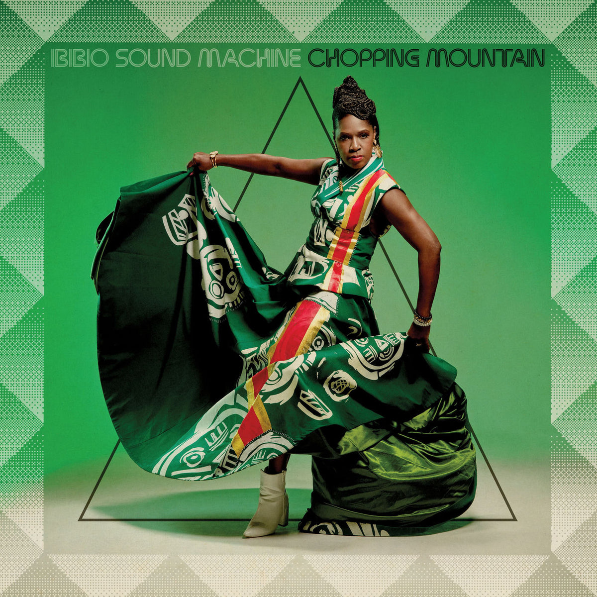 Ibibio Sound Machine – Chopping Mountain vinyl record cover