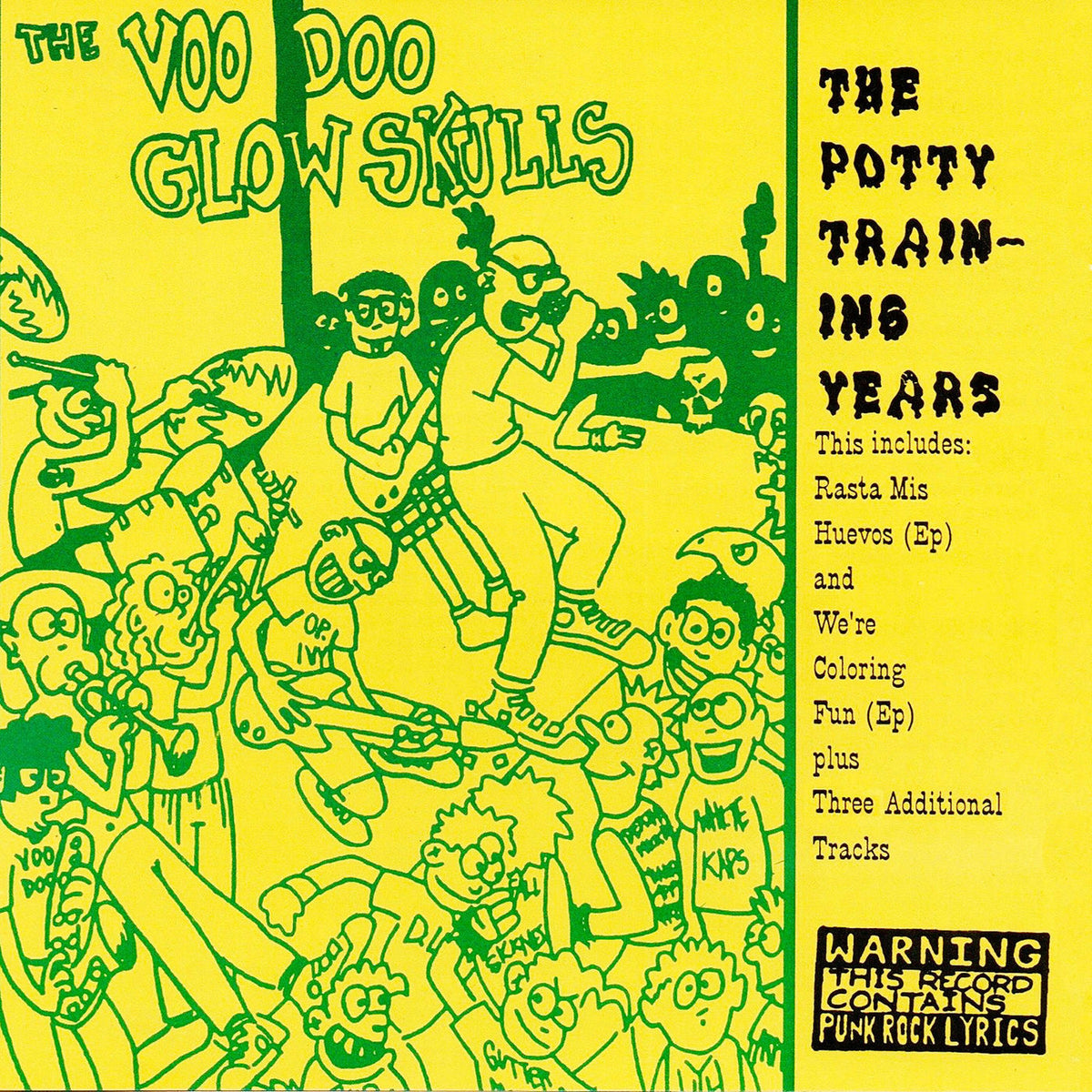Voodoo Glow Skulls – The Potty Training Years vinyl record cover