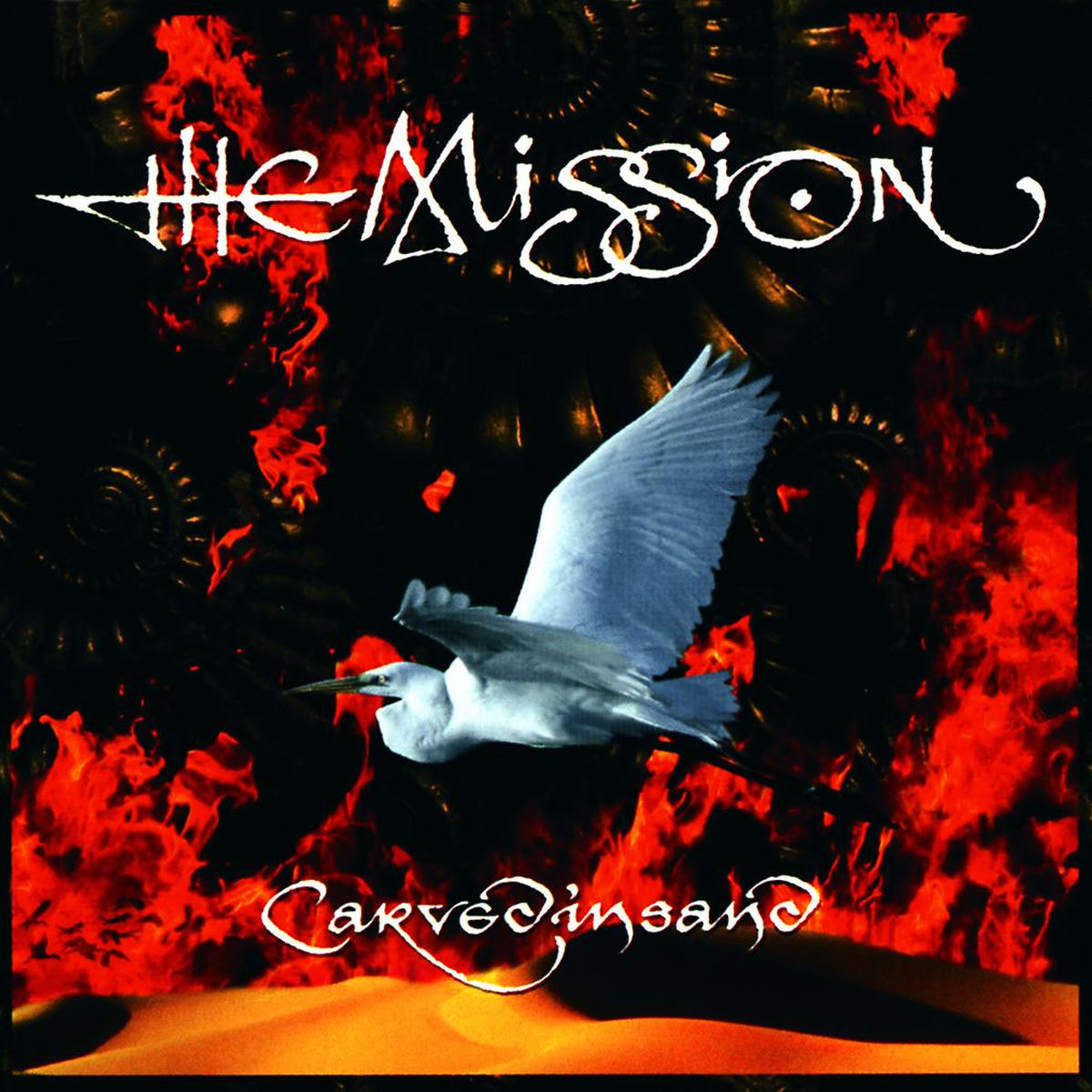 The Mission – Carved in Sand vinyl record cover