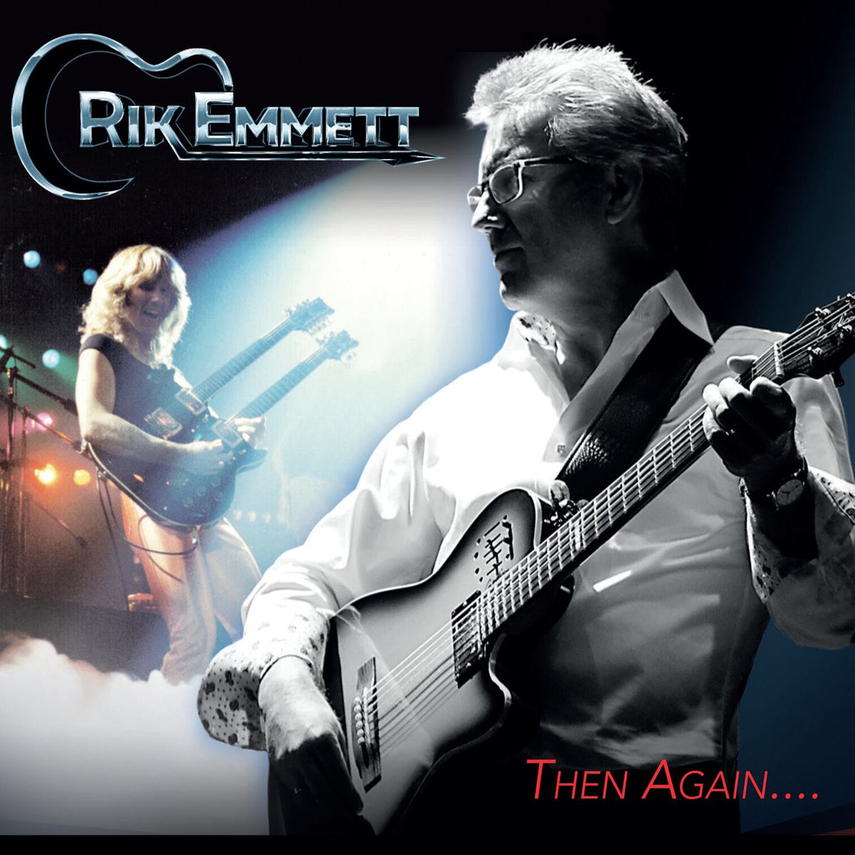 Rik Emmett – Then Again.... vinyl cover