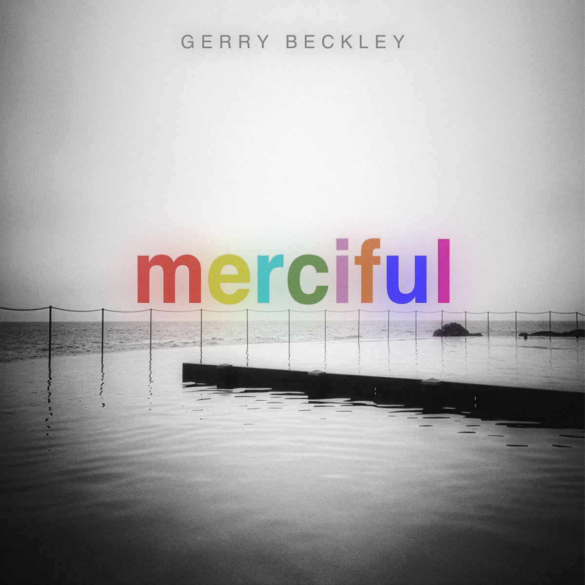 Gerry Beckley – Merciful vinyl record cover