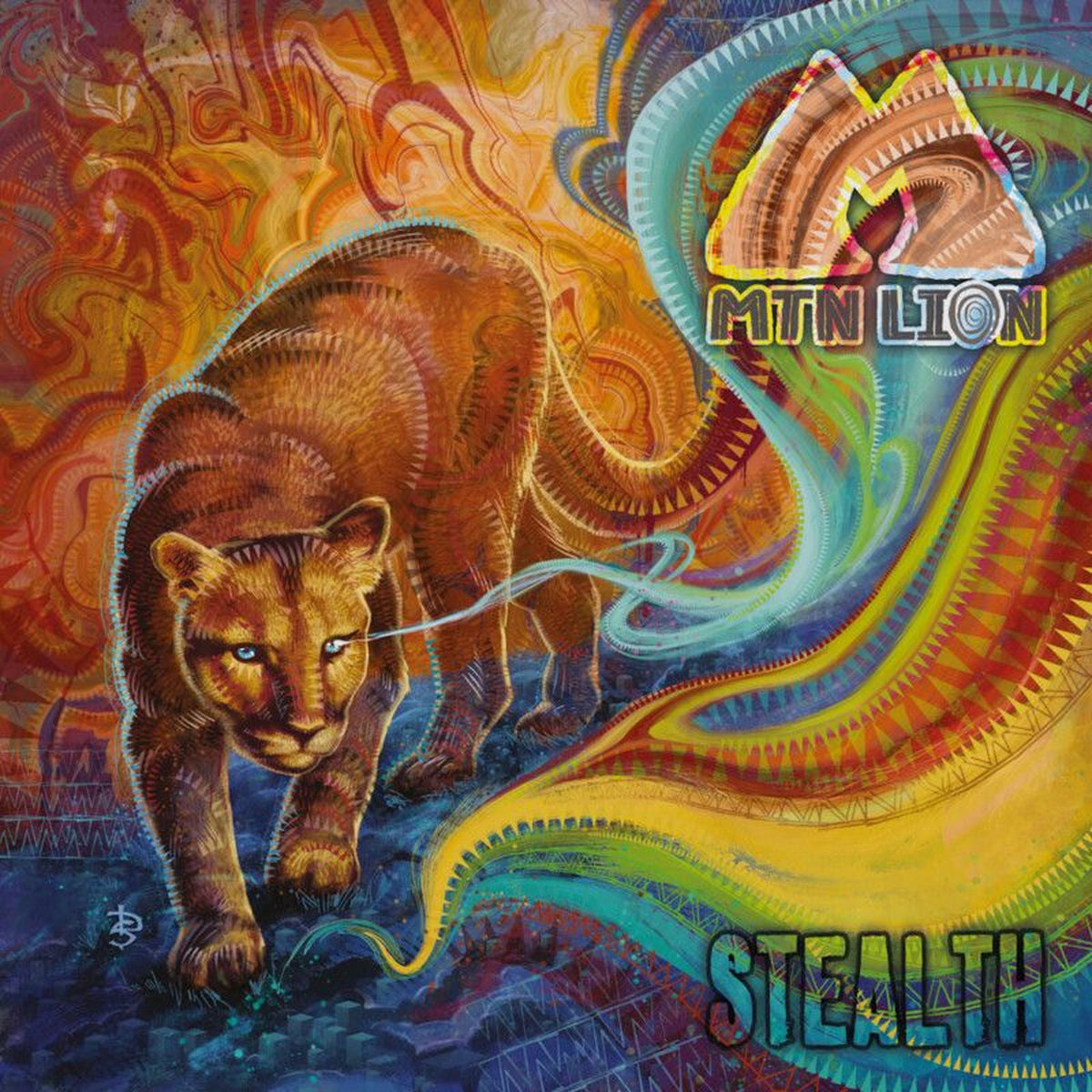 Mtn Lion – Stealth vinyl record cover