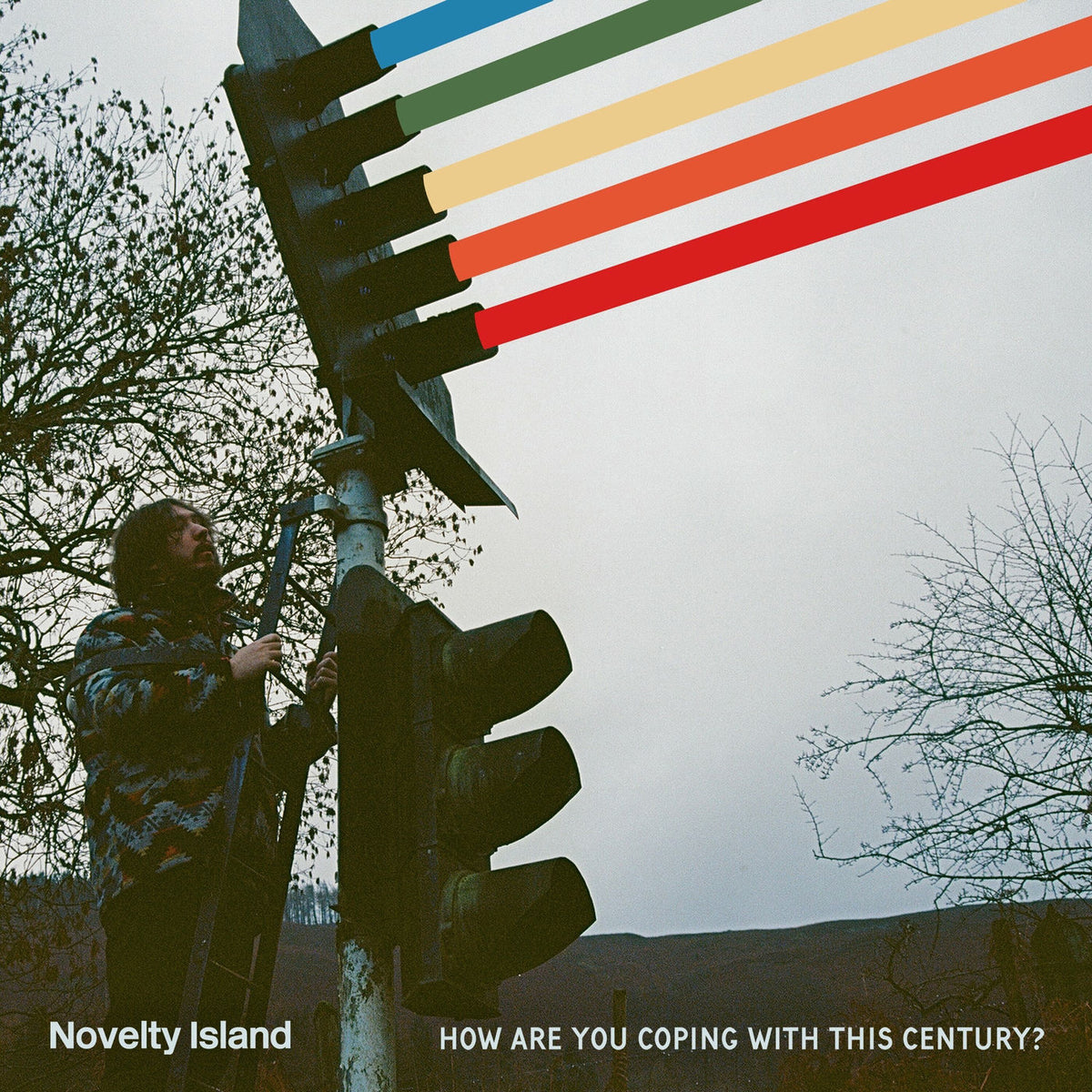 Novelty Island – How Are You Coping With This Century? vinyl record cover