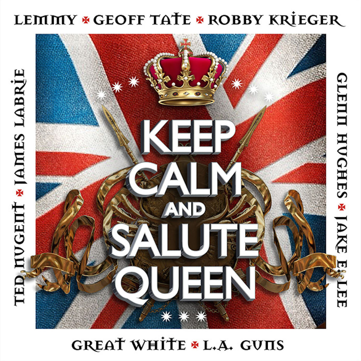 Various Artists – Keep Calm And Salute Queen vinyl cover