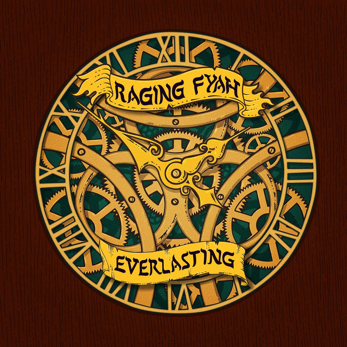 Raging, Fyah – Everlasting vinyl record cover