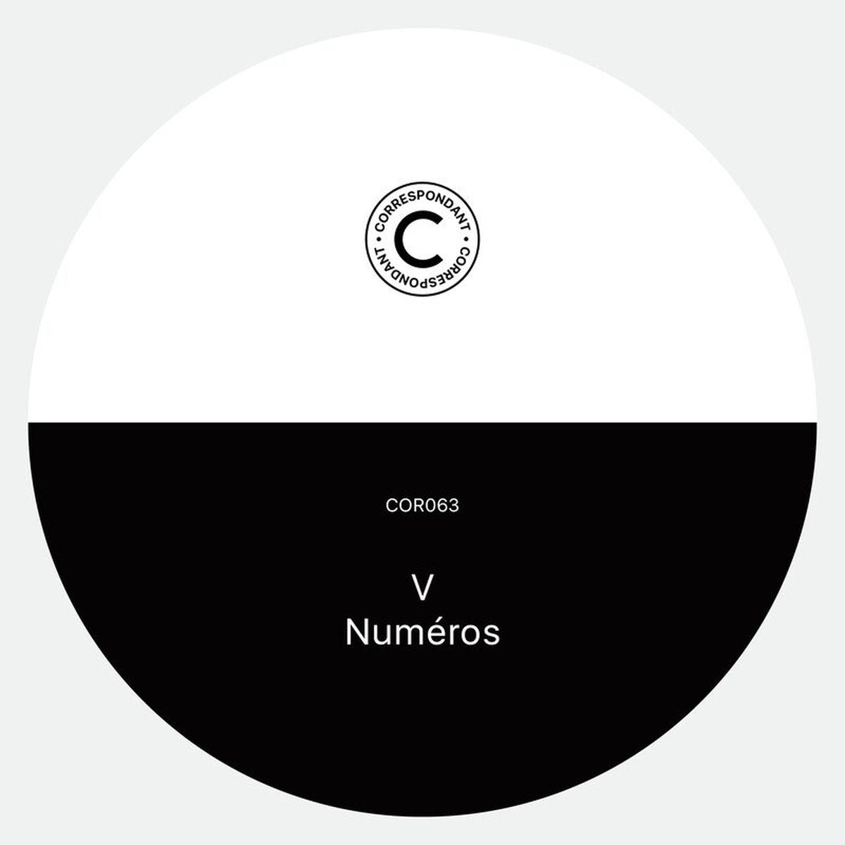 V – Numeros vinyl record cover