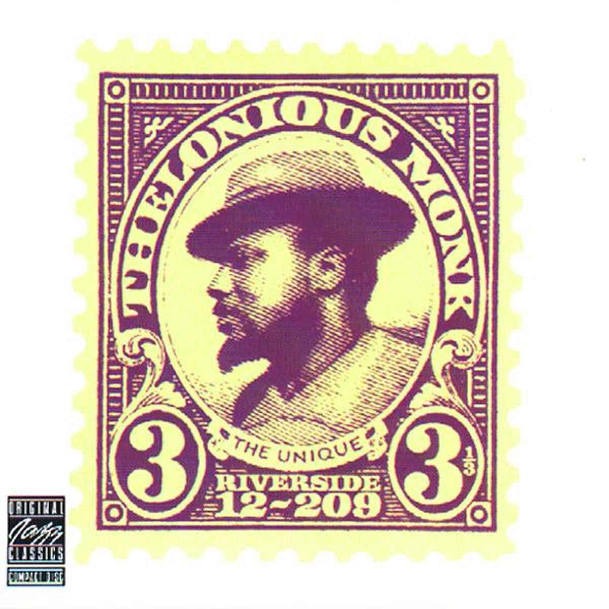 Thelonious Monk – The Unique Thelonious Monk vinyl record cover