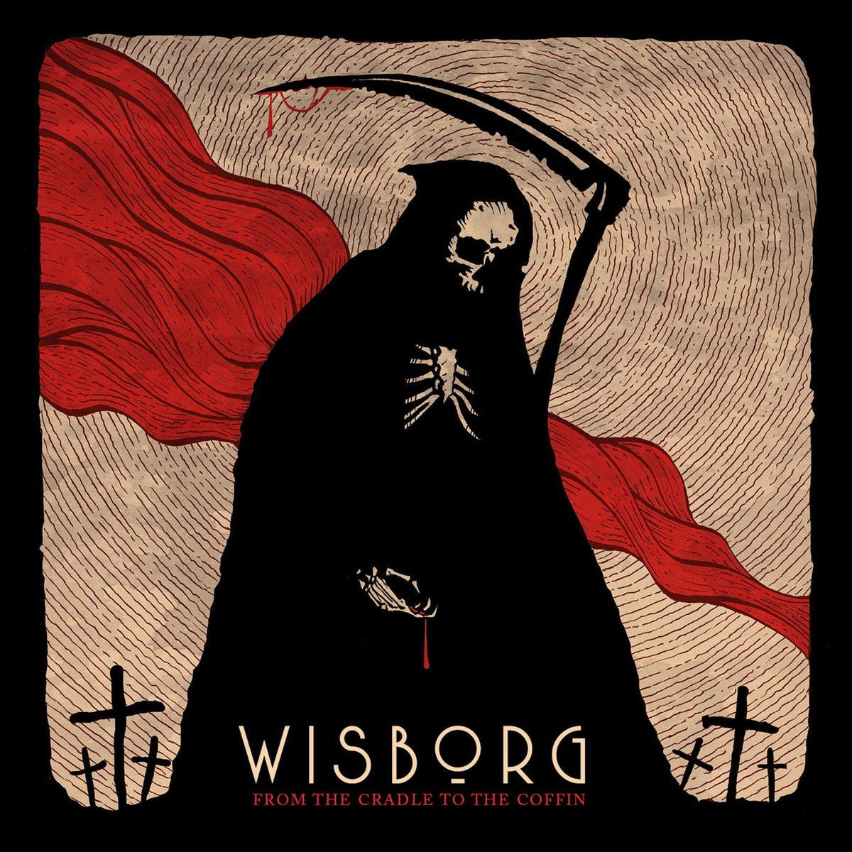 Wisborg – From The Cradle To The Coffin vinyl record cover