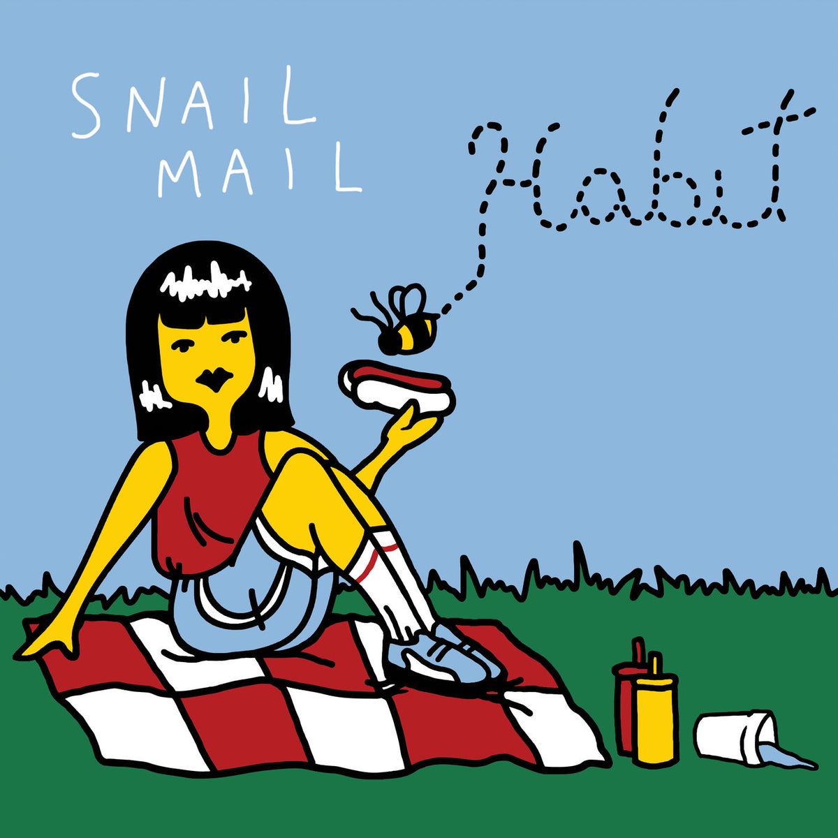 Snail Mail – Habit vinyl record cover