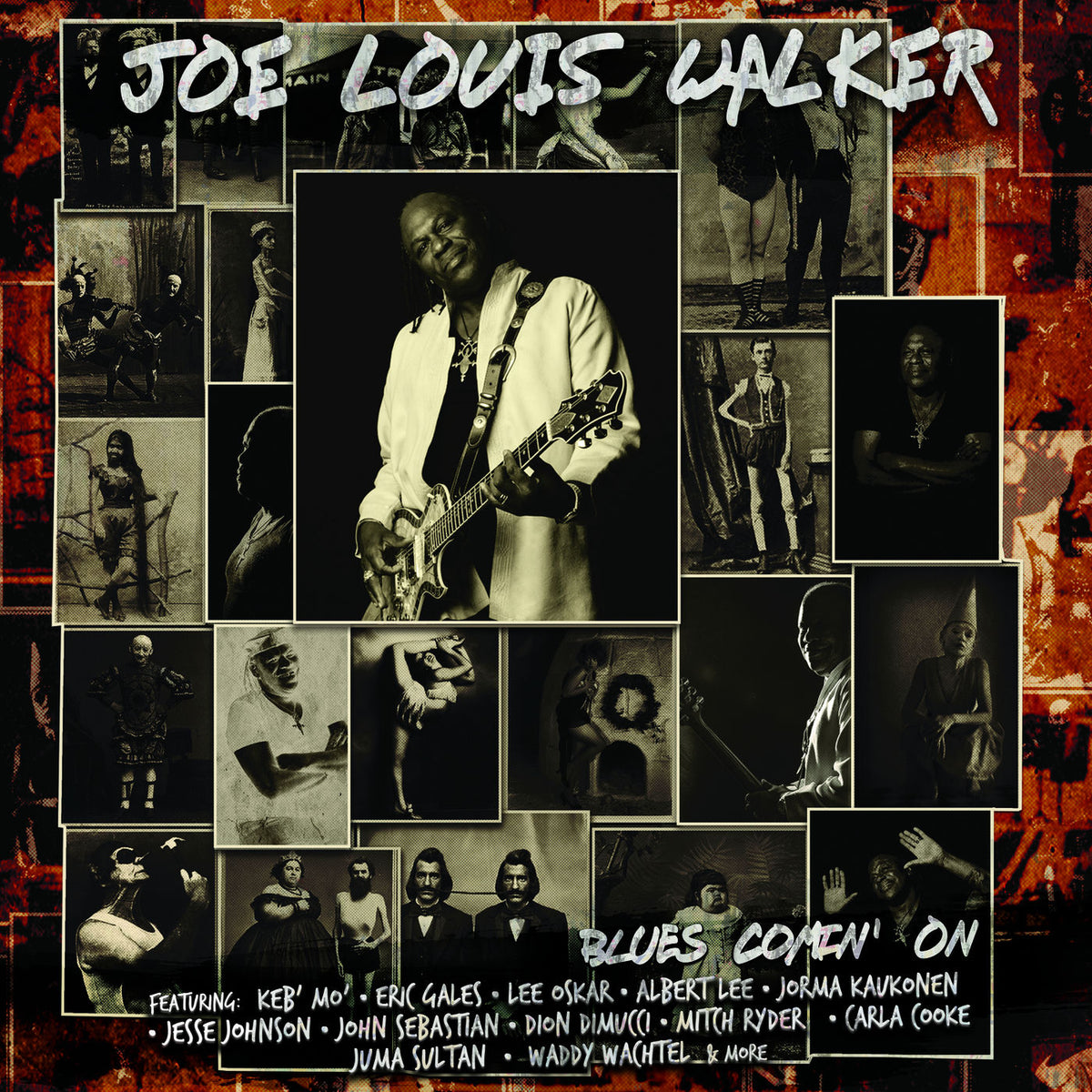 Joe Louis Walker – Blues Comin' On vinyl cover