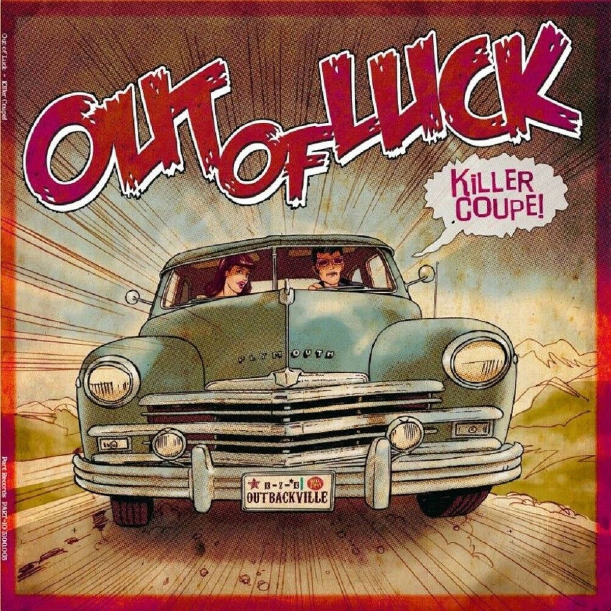 Out Of Luck – Killer Coupe -10'- -Ltd- vinyl record cover
