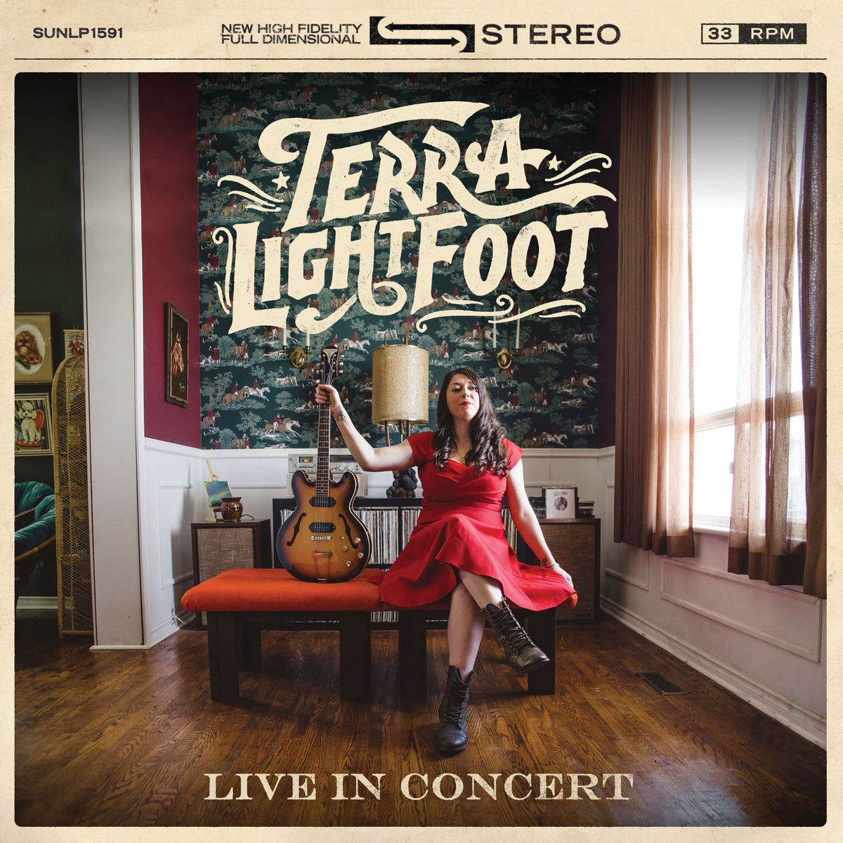 Terra Lightfoot – Live In Concert vinyl record cover
