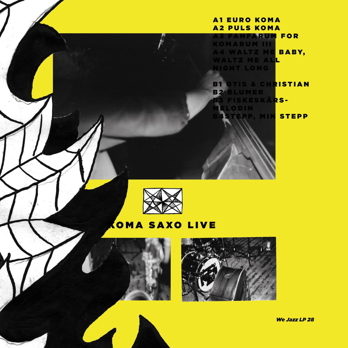 Petter Eldh – LIVE vinyl cover
