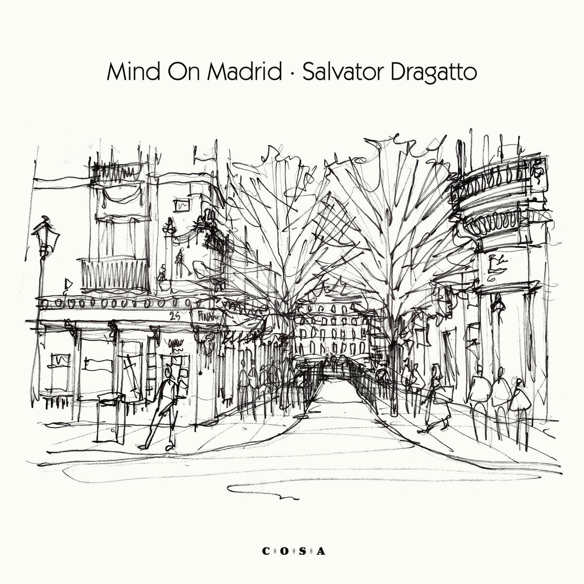 Salvator Dragatto – Mind On Madrid (Clear Gray Vinyl) — record image 1