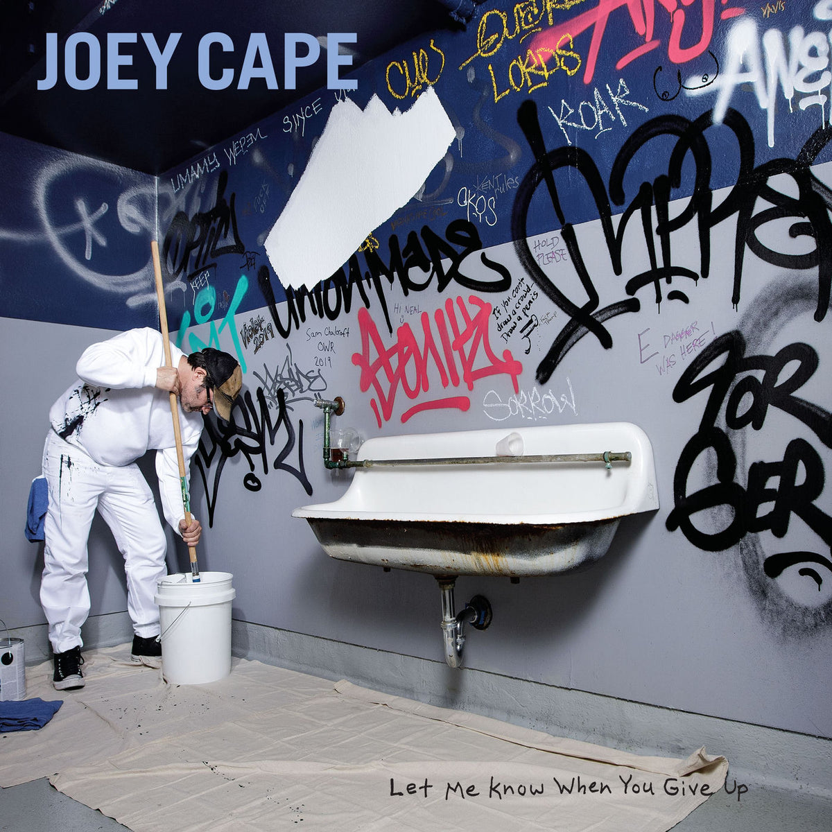 Joey Cape – Let Me Know When You Give Up vinyl cover