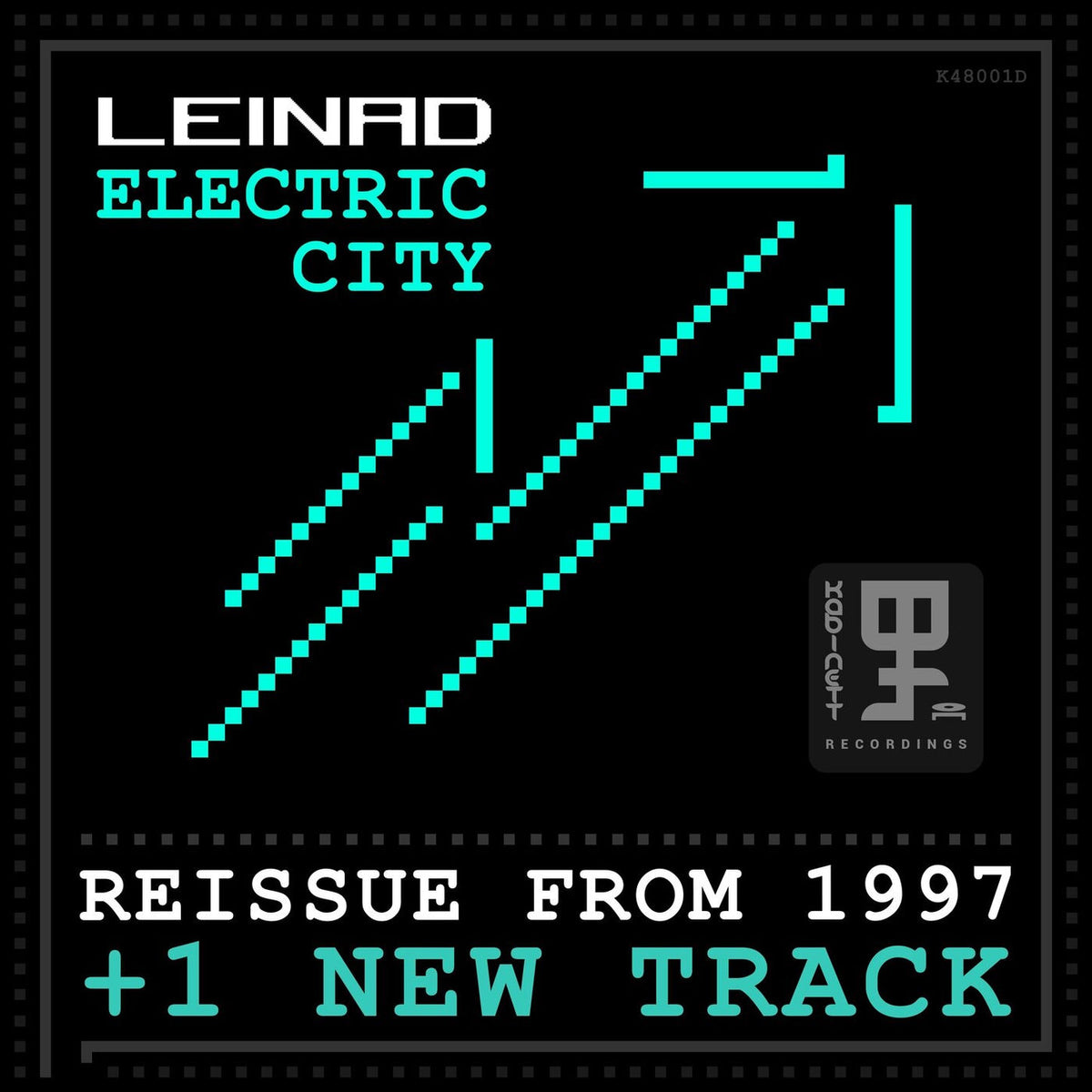 Leinad – Electric City vinyl record cover