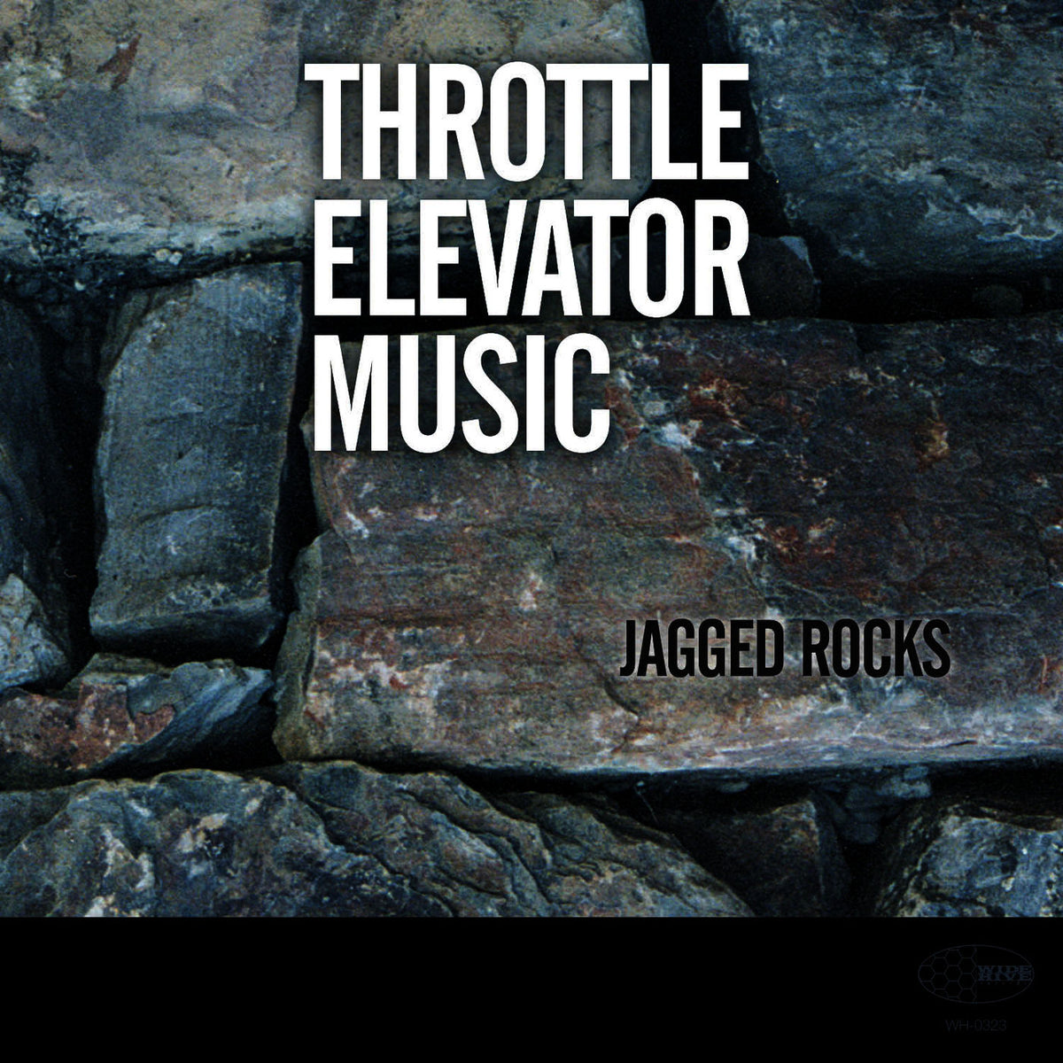 Throttle Elevator Music – Jagged Rocks vinyl record cover