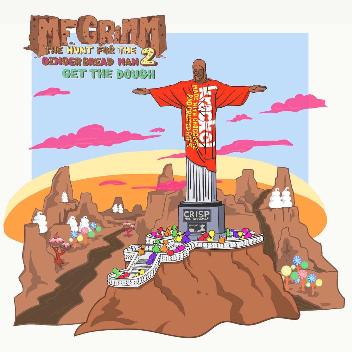 Mf Grimm – Hunt For The Gingerbread Man 2: Get The Dough, The vinyl record cover