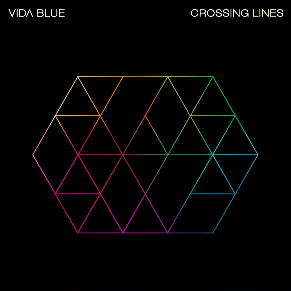 Vida Blue – Crossing Lines vinyl record cover