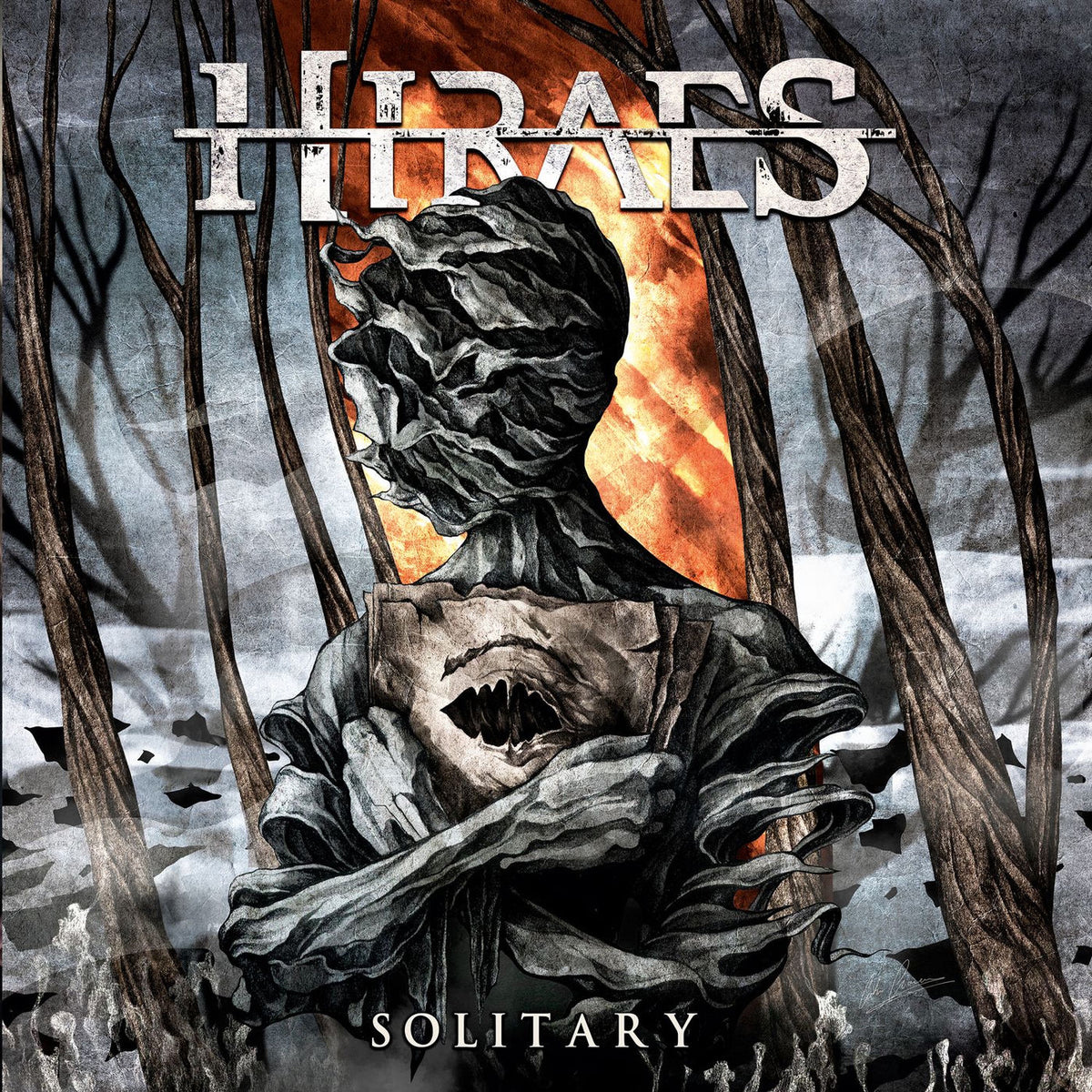Hiraes – Solitary vinyl record cover