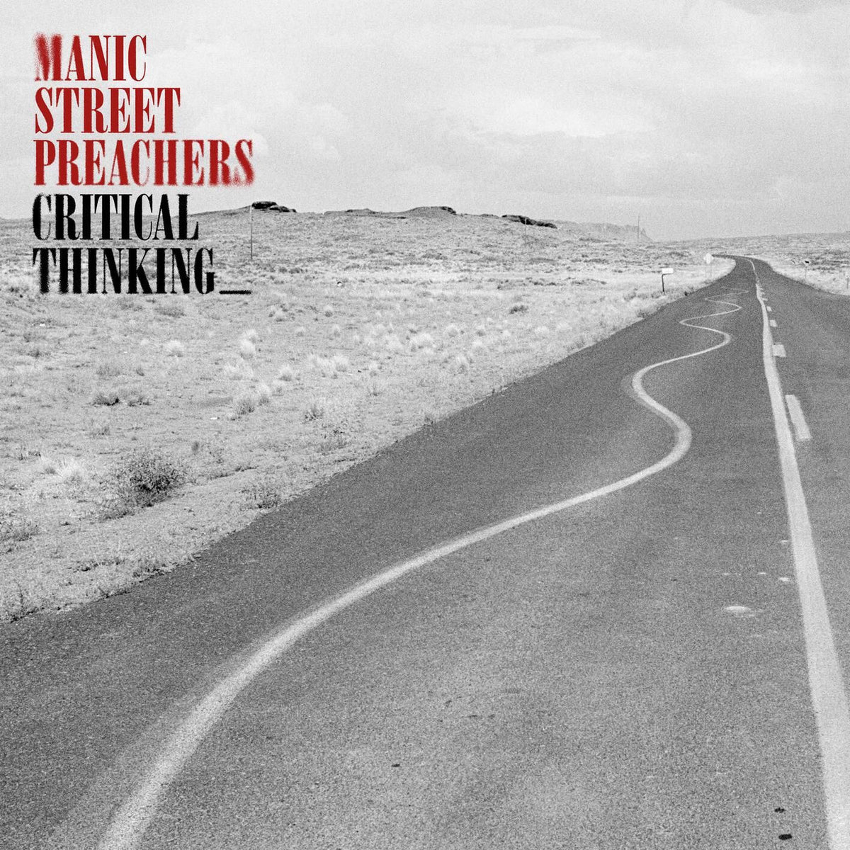 Manic Street Preachers – Critical Thinking vinyl record cover
