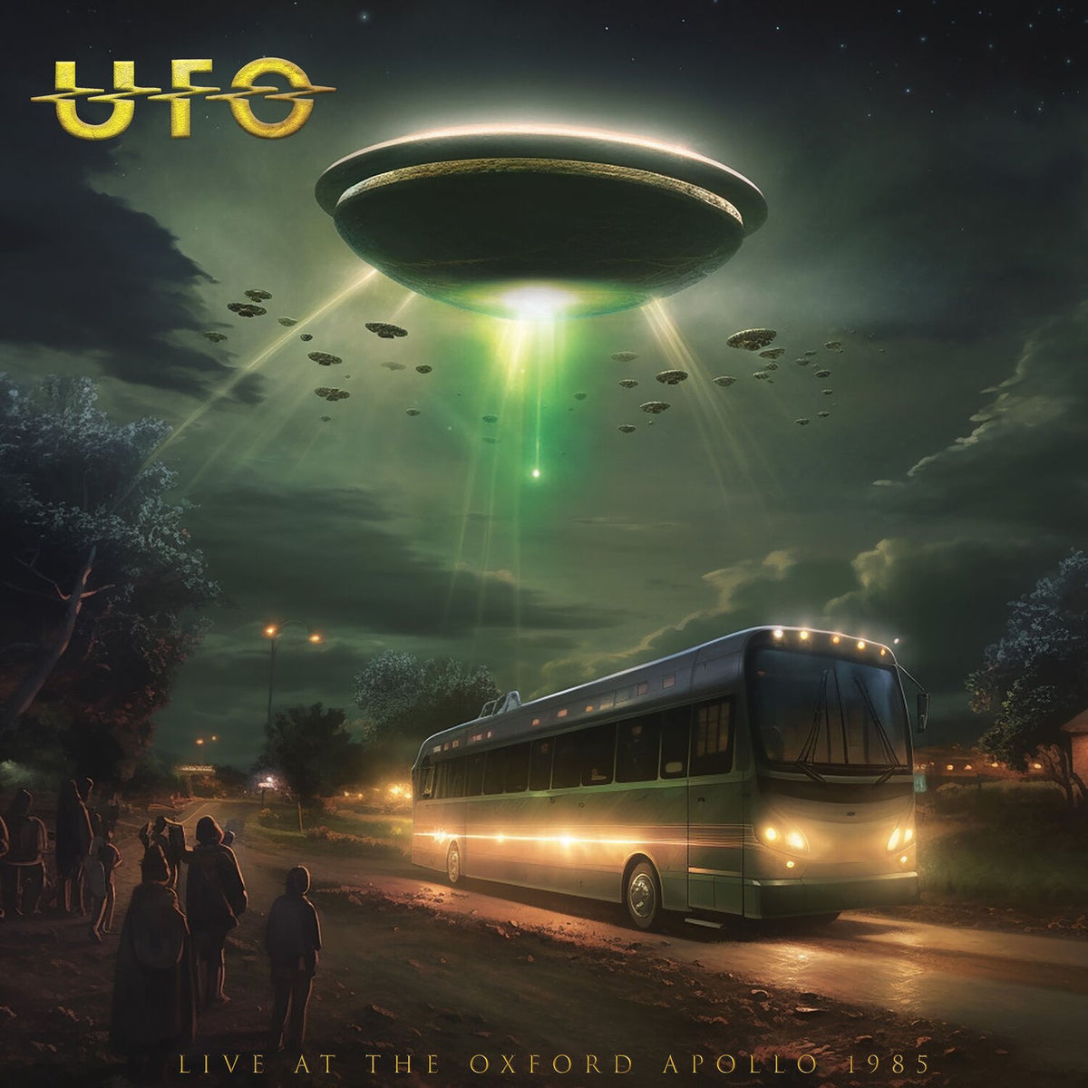 UFO – Live at the Oxford Apollo 1985 vinyl record cover