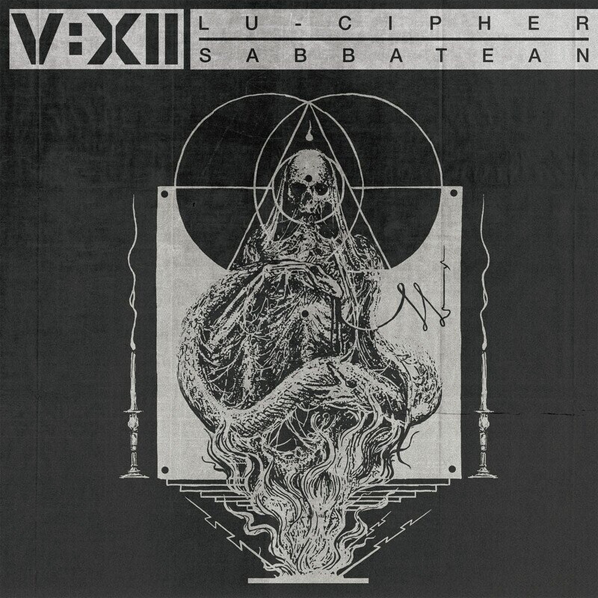 V:XII – Lu-Cipher-Sabbatean vinyl cover