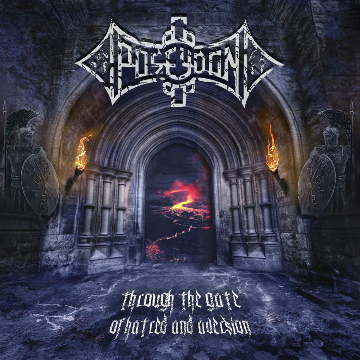 Poseydon – Through The Gate Of Ha... vinyl record cover