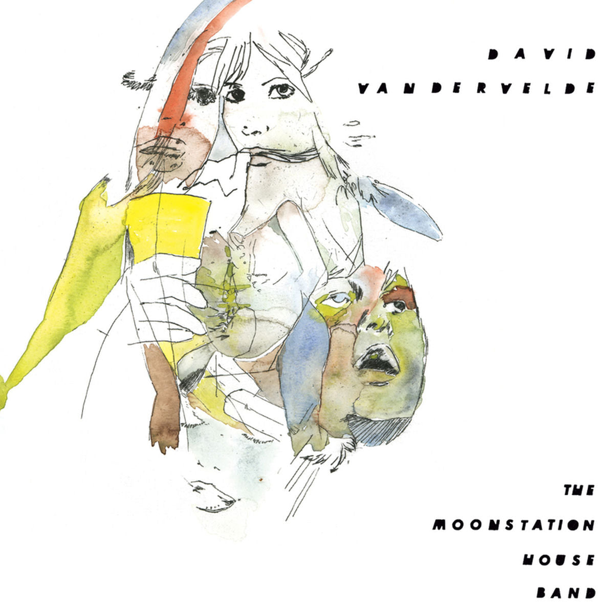 David Vandervelde – The Moonstation House Band vinyl cover