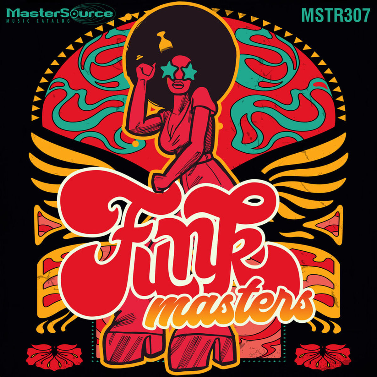 Various Artists – Funk Masters vinyl record cover