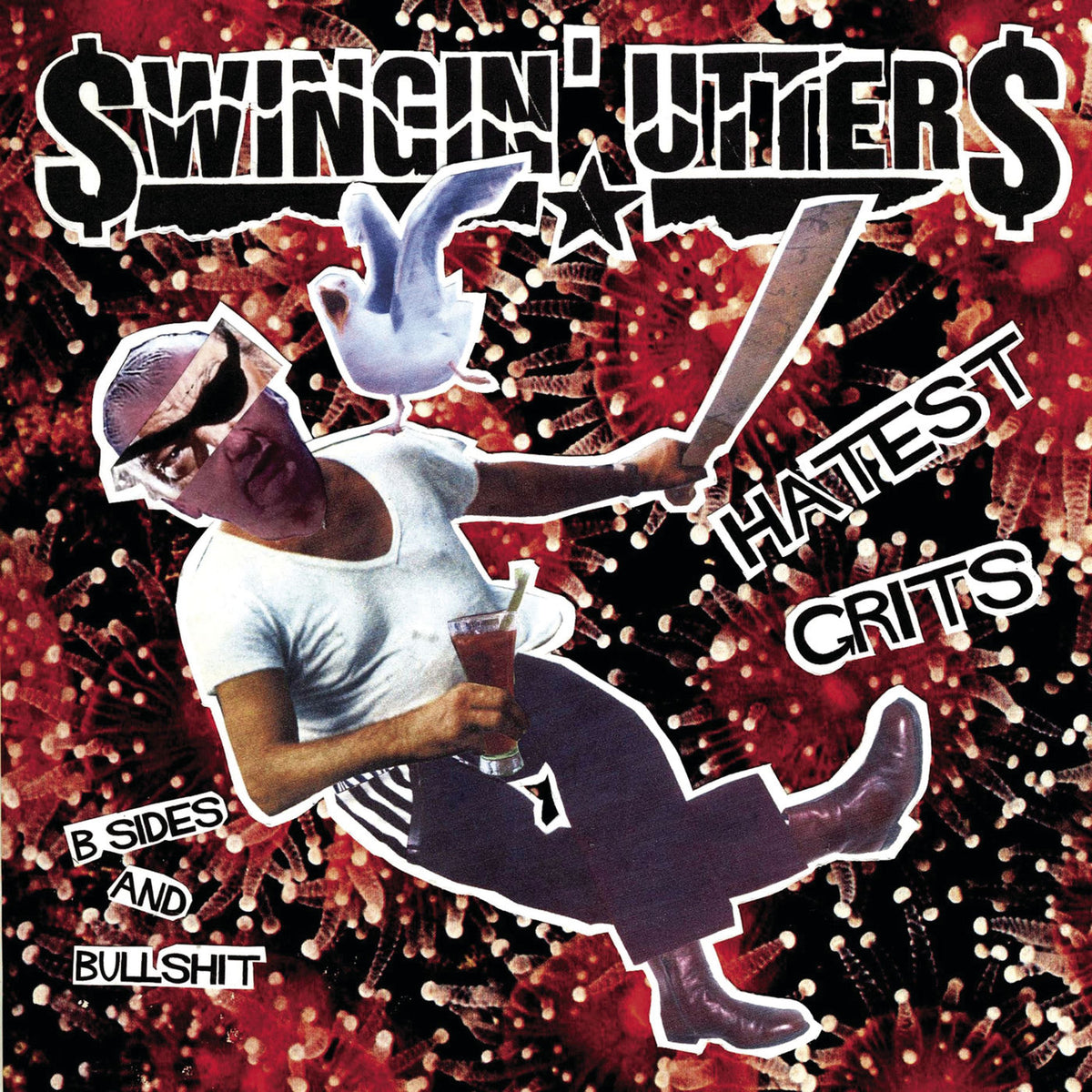 Swingin' Utters – Hatest Grits: B-Sides and Bullshit vinyl cover