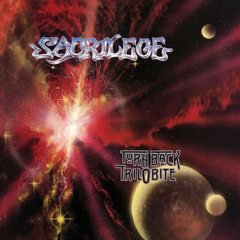 Sacrilege – Turn Back Trilobite vinyl record cover