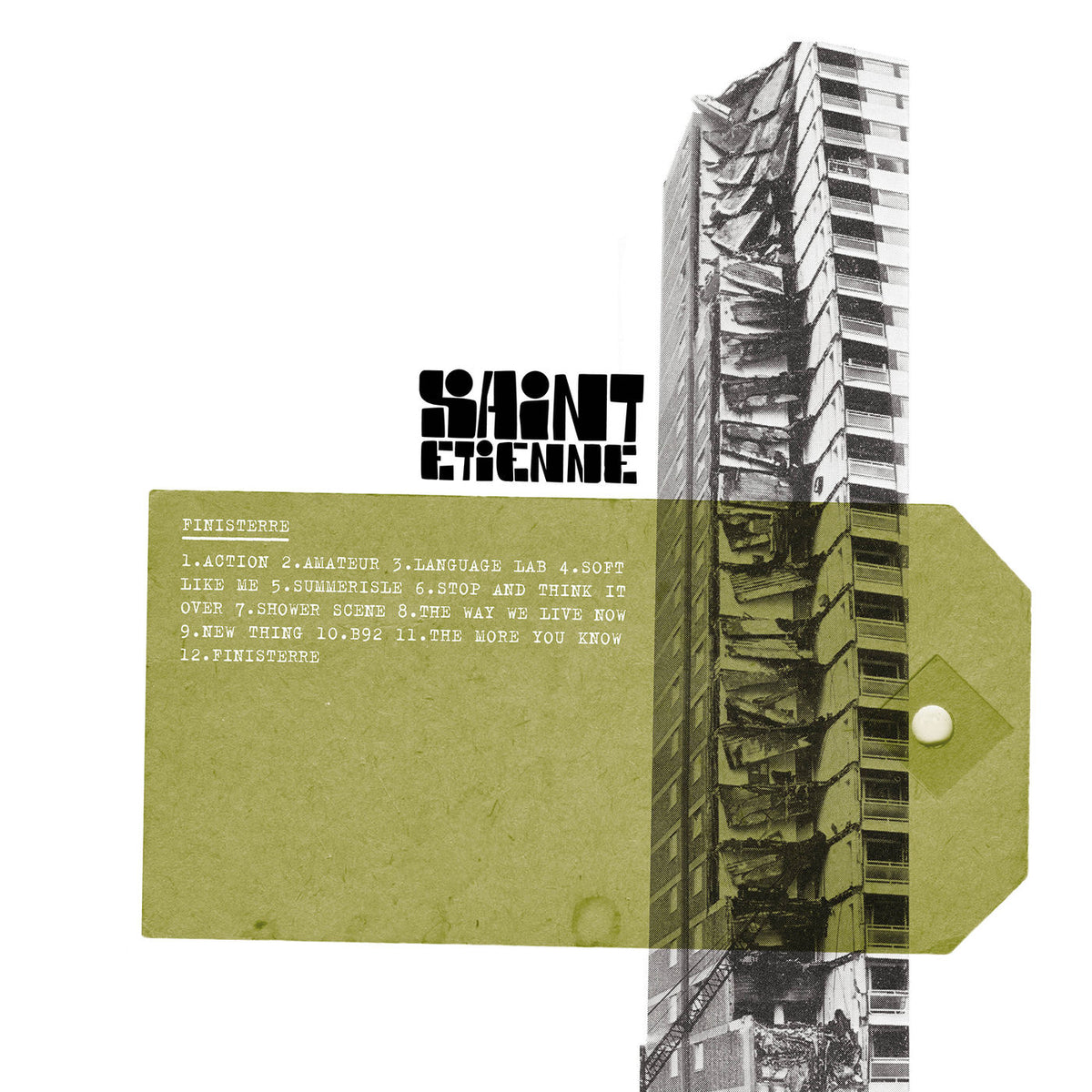 Saint Etienne – Finisterre vinyl record cover