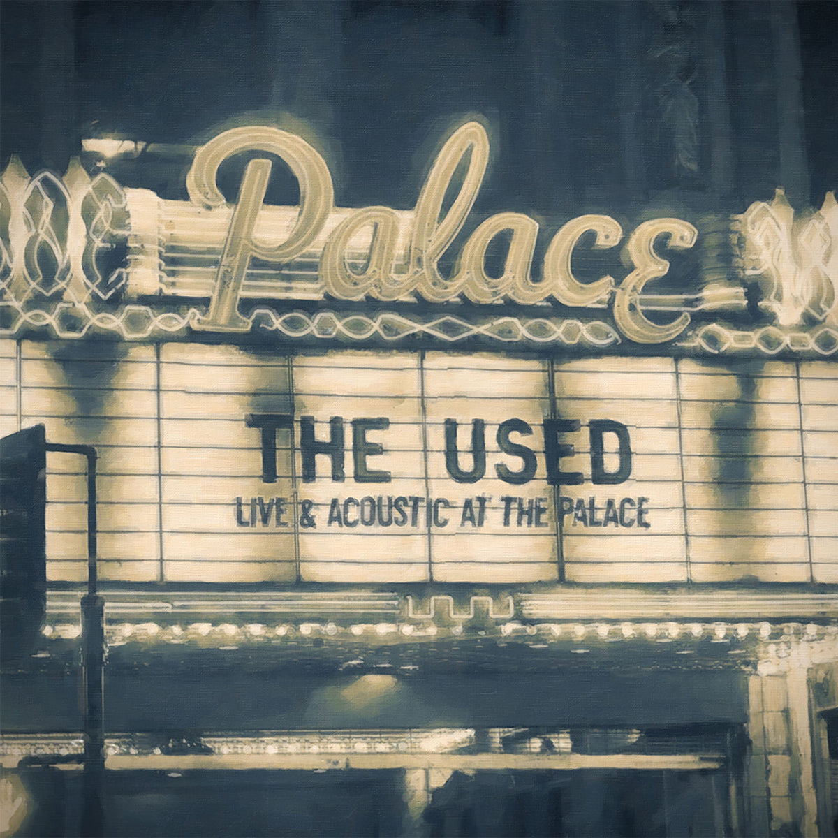 The Used – Live and Acoustic at The Palace vinyl cover