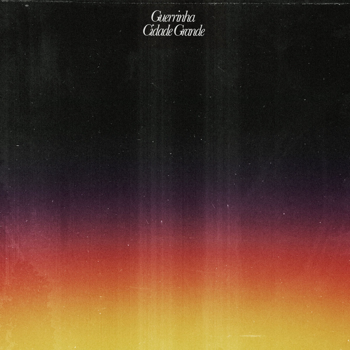 Guerrinha – Cidade Grande vinyl record cover