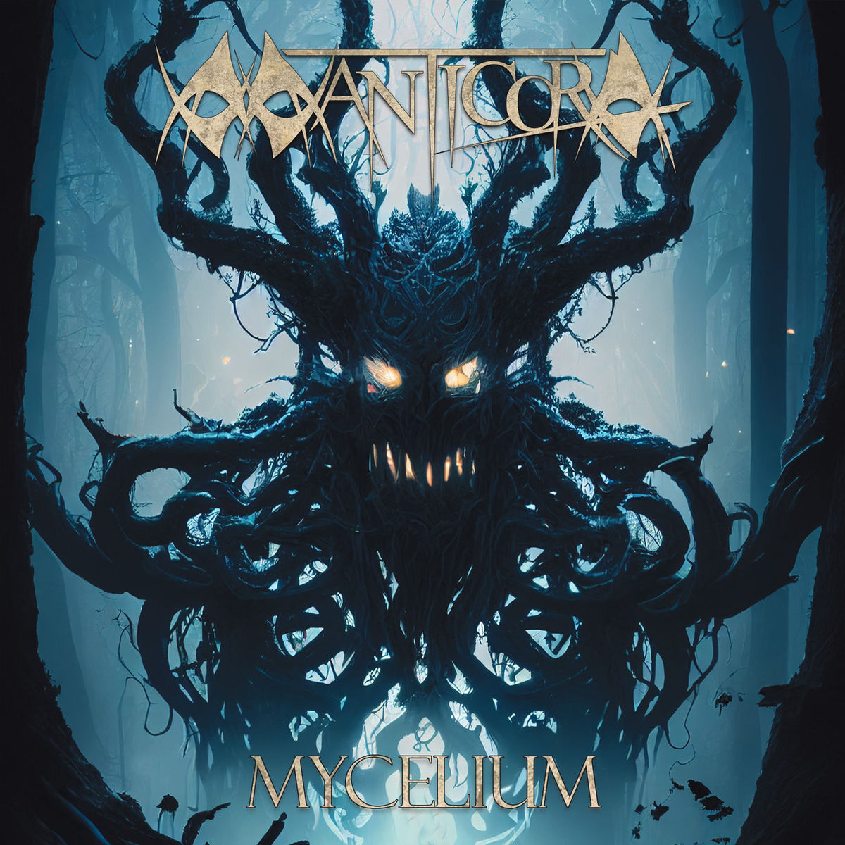 Manticora – Mycelium vinyl record cover