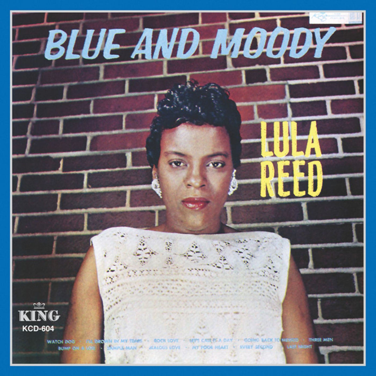 Lula Reed – Blue And Moody vinyl cover