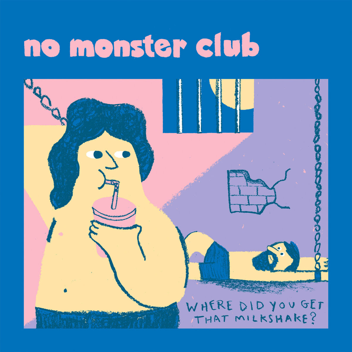 No Monster Club – Where Did You Get That Milkshake? vinyl cover
