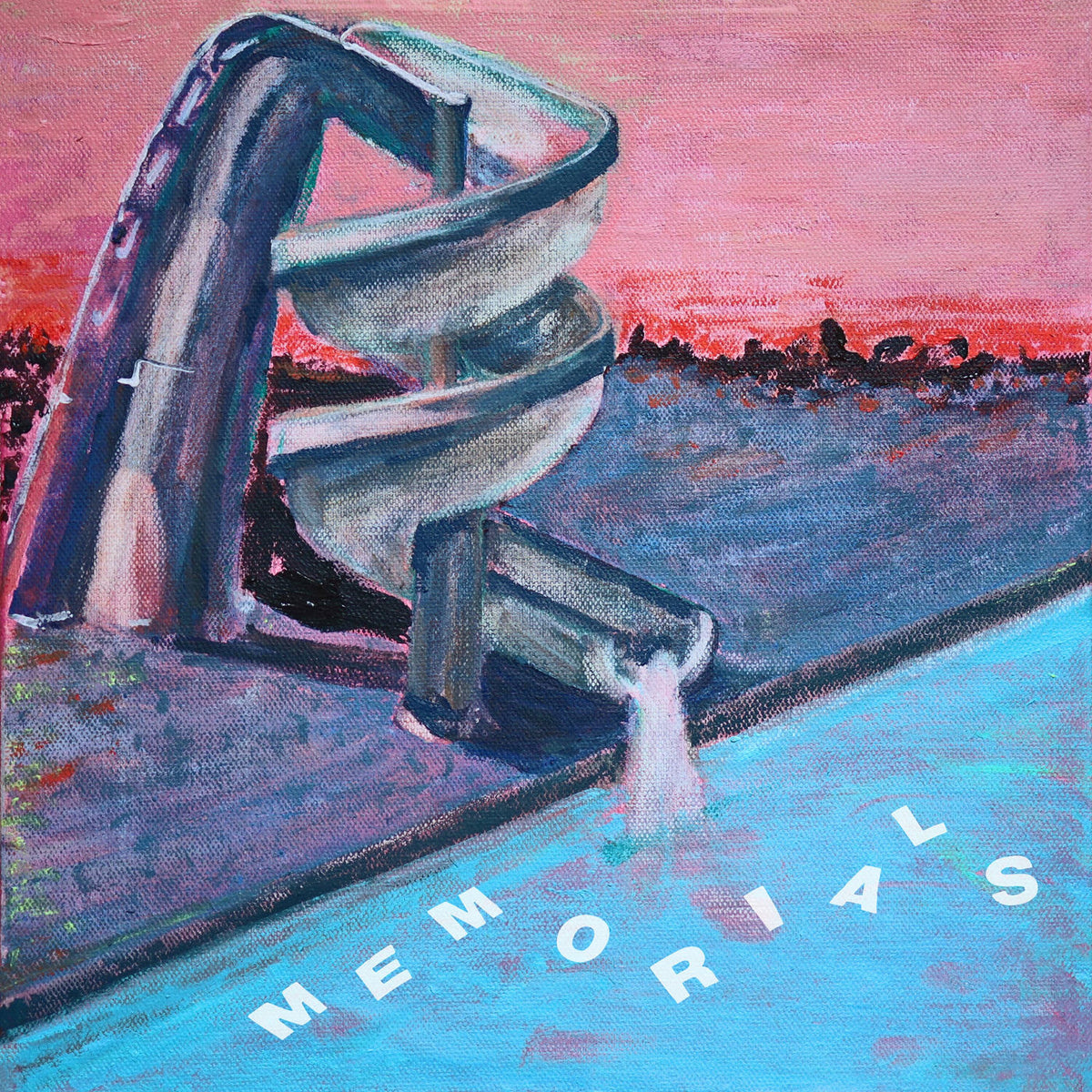 Memorials – Memorial Waterslides (Coloured Vinyl) vinyl record cover