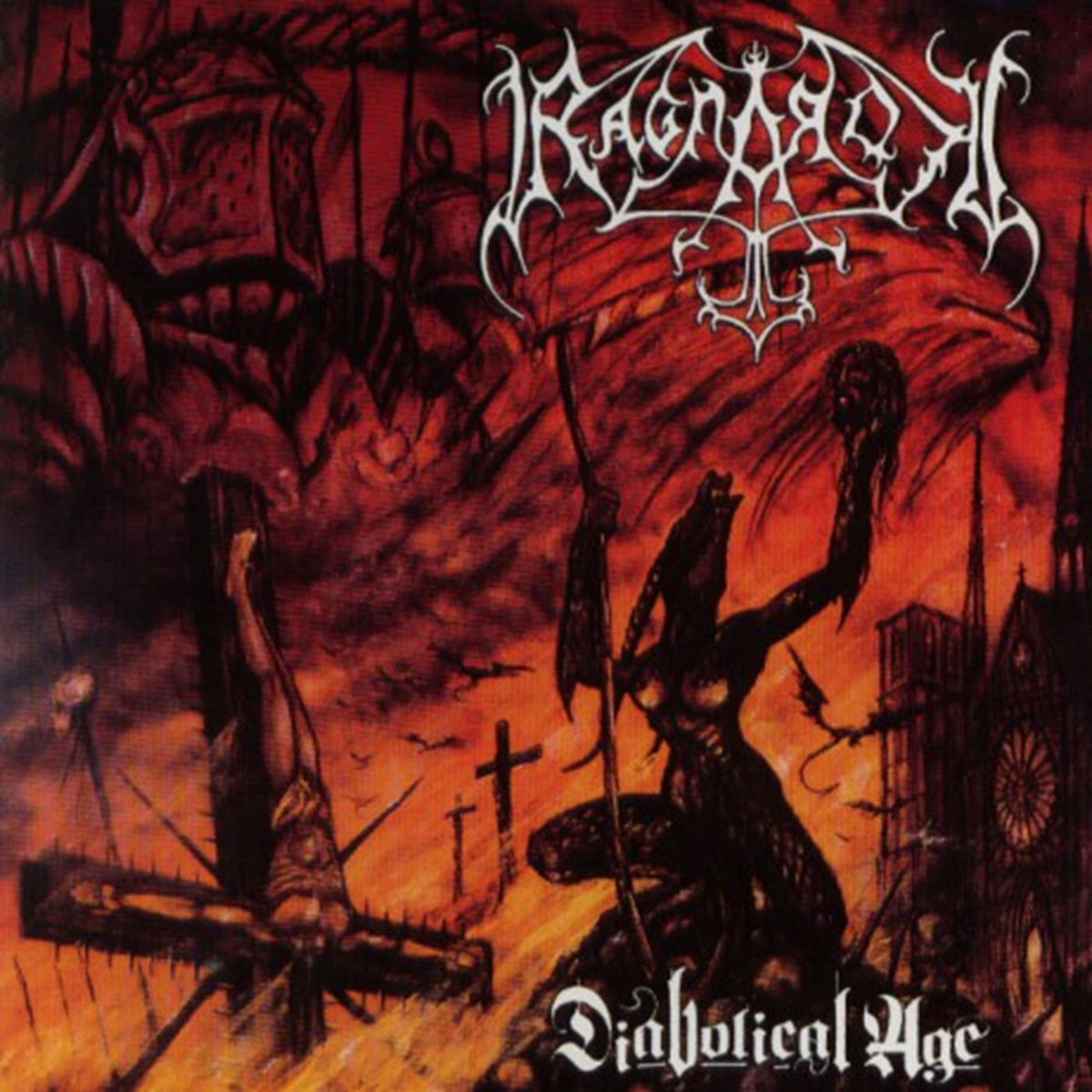 Ragnarok – Diabolical Age vinyl record cover