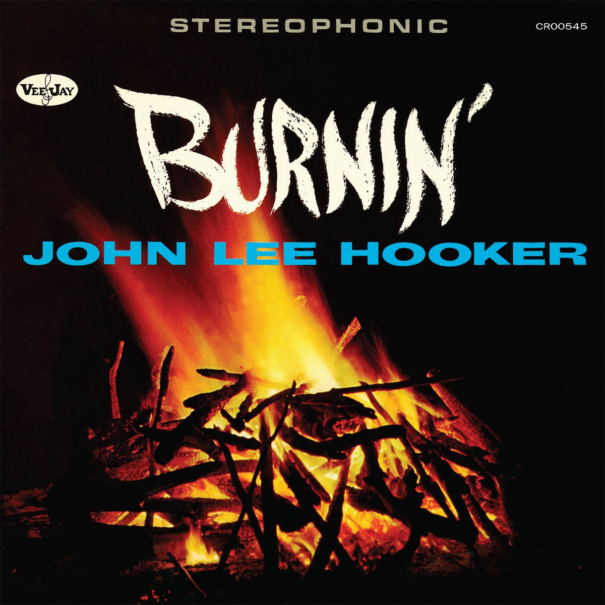 John Lee Hooker – Burnin' vinyl record cover
