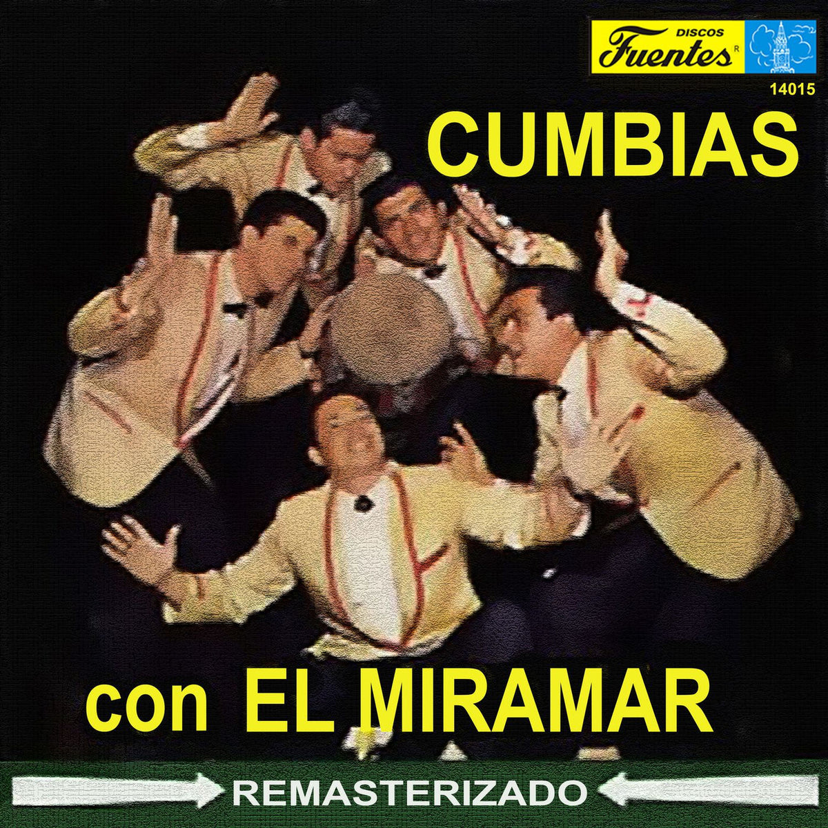 Conjunto Miramar – Cumbias Con El Miramar vinyl record cover
