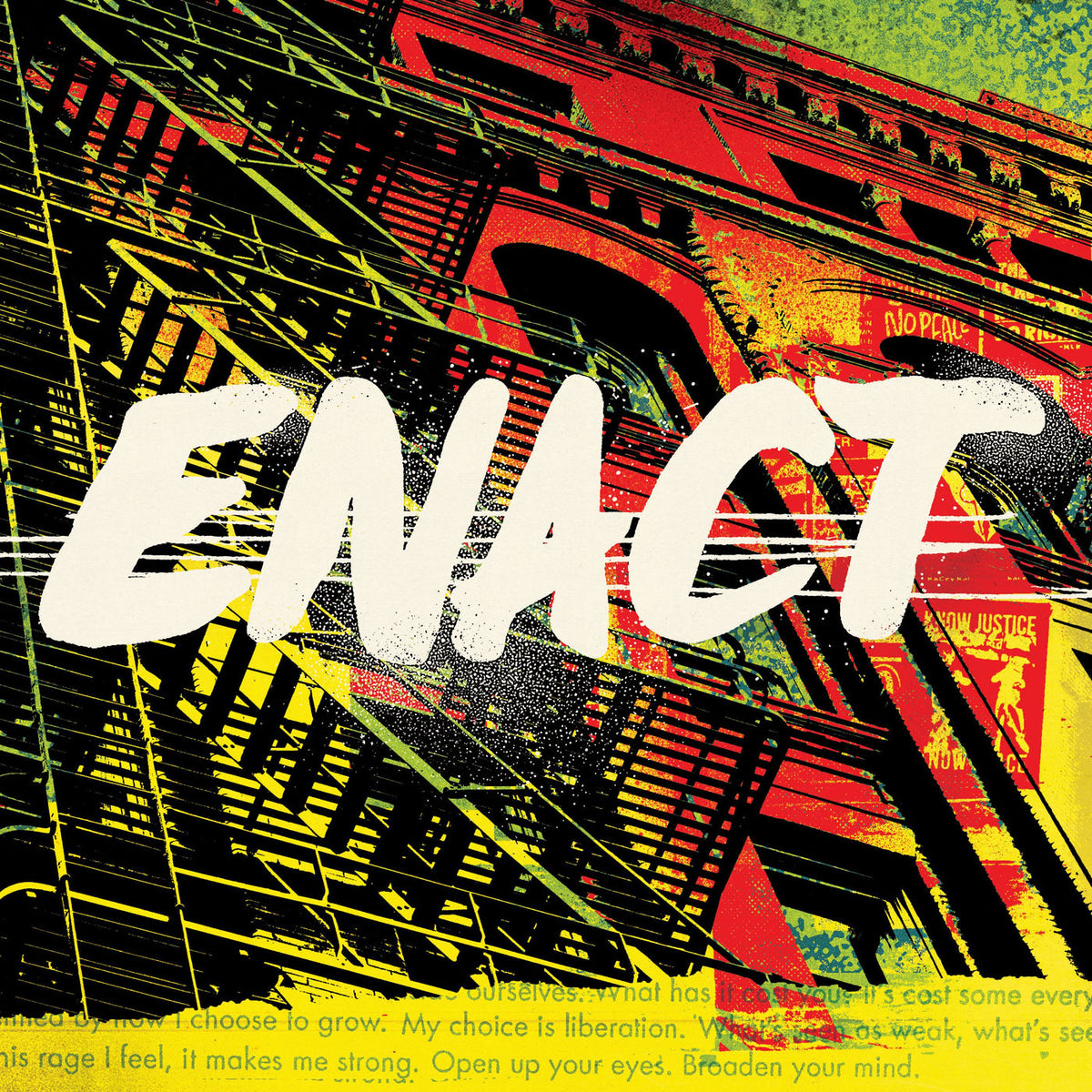 Enact – Enact [LP] vinyl record cover
