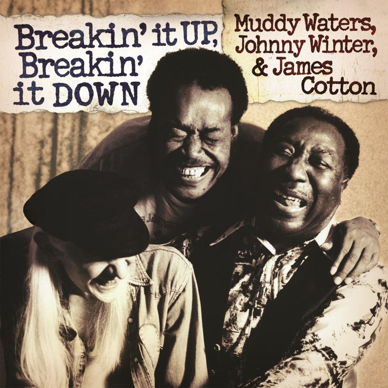 Muddy Waters – Breakin It Up Breakin It Down (Translucent Gold Vinyl) vinyl record cover